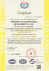 Porcellana Winan Industrial Limited Certificazioni